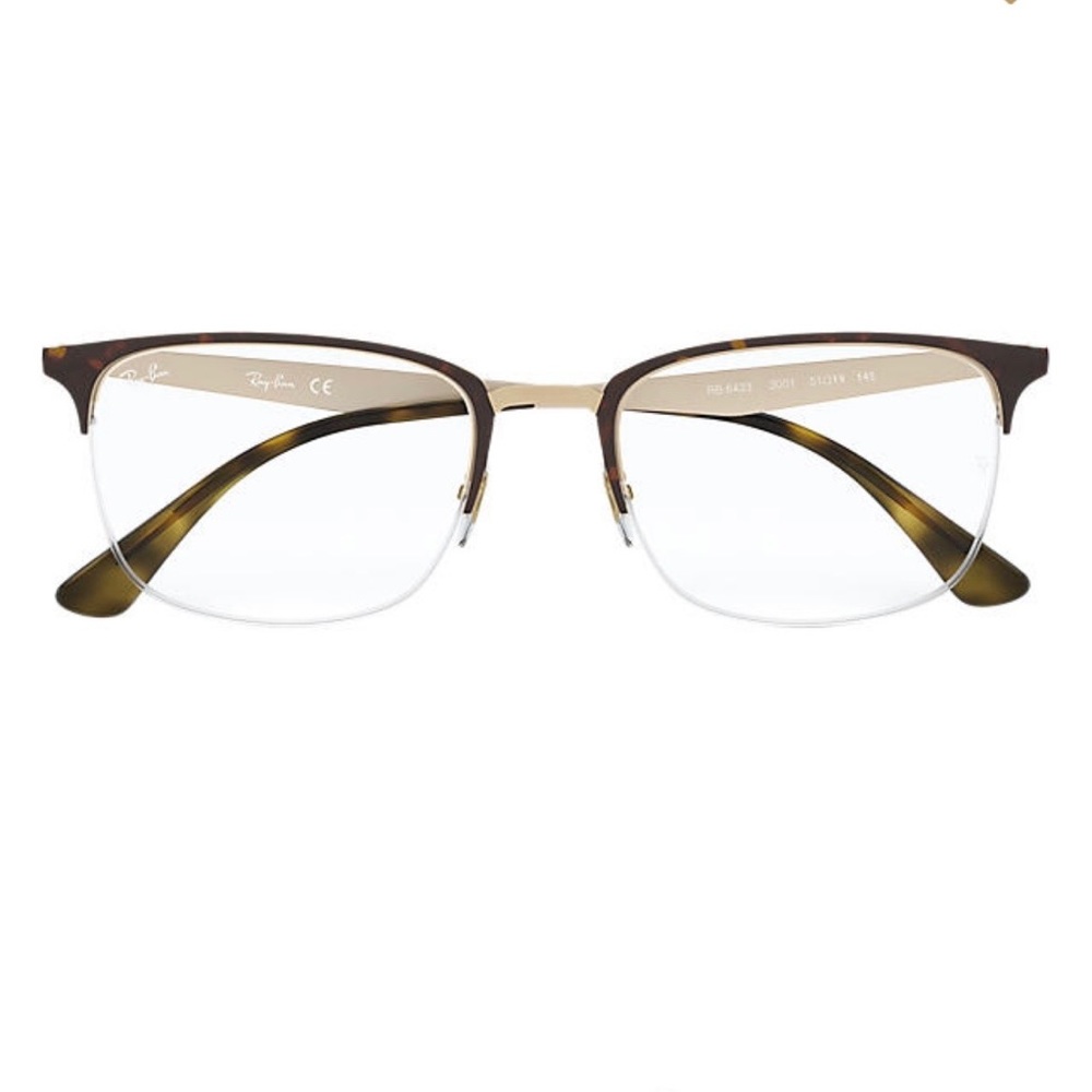 Ray-Ban RX6433 Optical Tortoise Pink Eyeglasses
